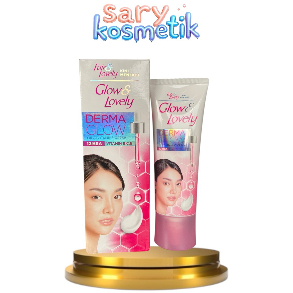 ue,x_ GFAIR & LOVELY menjadi GLOW AND LOVELY derma glow multivitamin cream 46 gr
