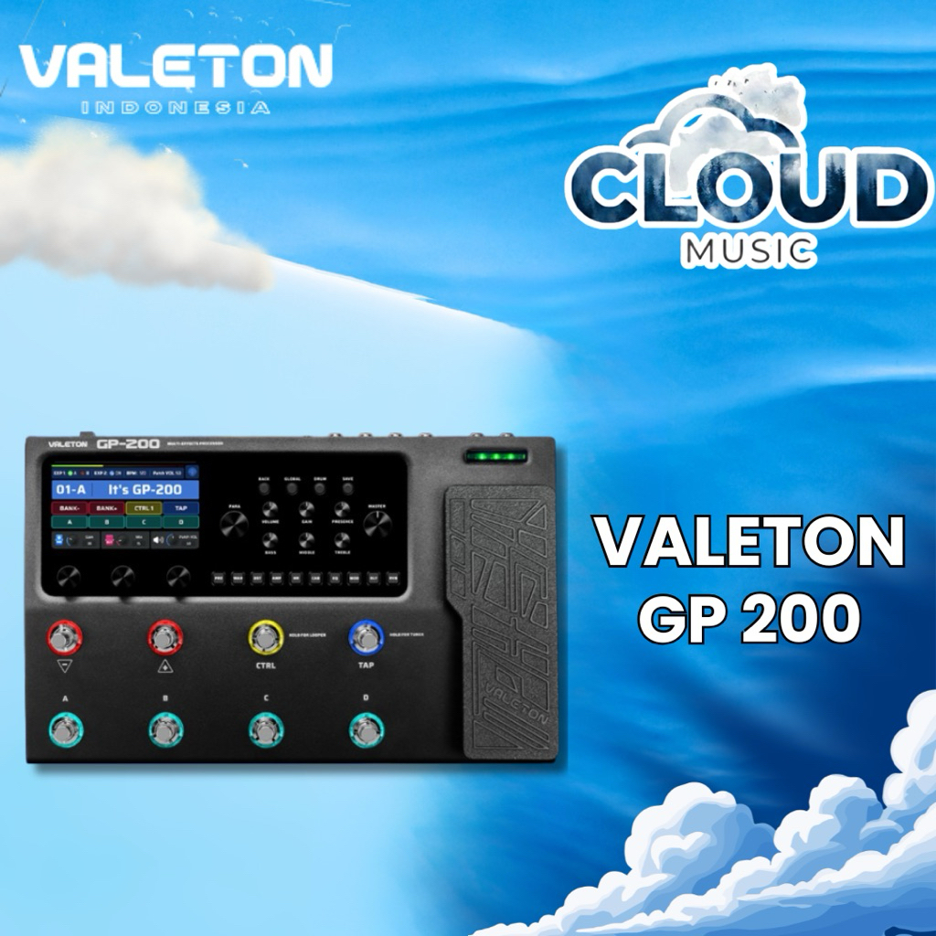 VALETON GP-200 GP200 GP 200 MULTI EFFECT PROCESSOR