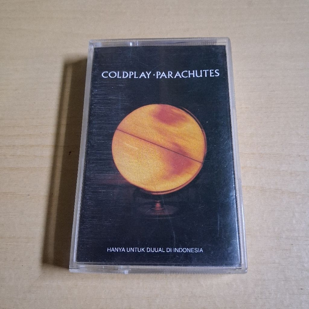 KASET PITA Original Coldplay - Parachutes || Clotabooks Cassette Collection