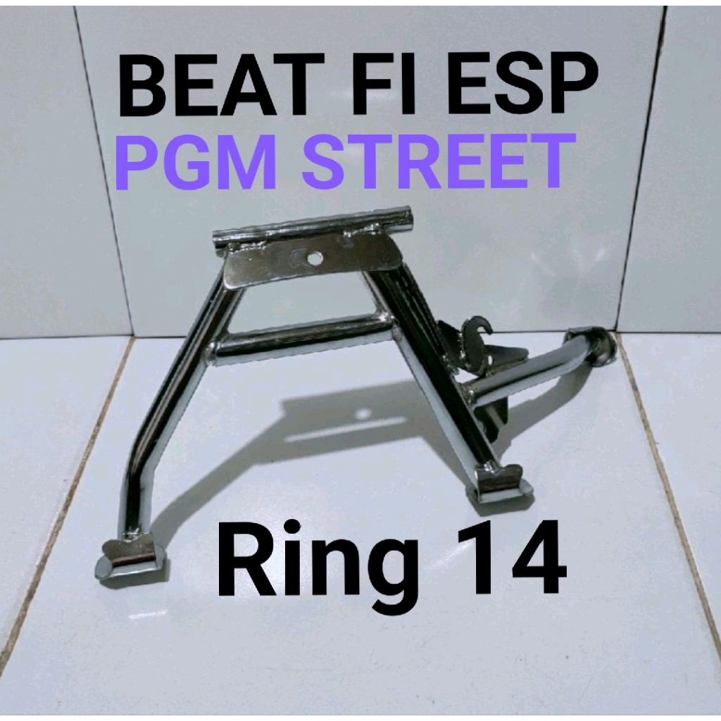 STANDAR TENGAH / STANDAR 2 CHROME BEAT FI ESP PGM STREET Ring 14