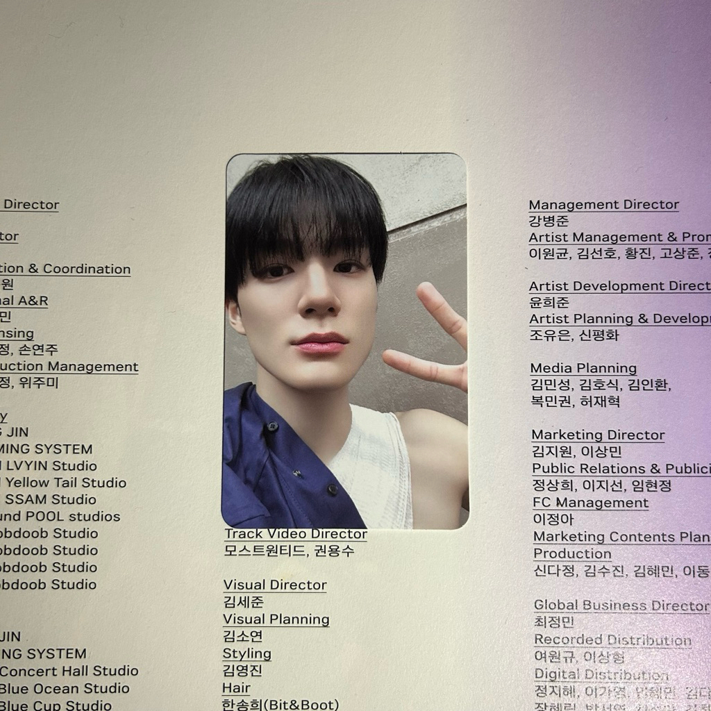 PC PHOTOCARD OFFICIAL NCT DREAM JENO DREAM()SCAPE MD TC SCAPE VER PERBAN PEACE