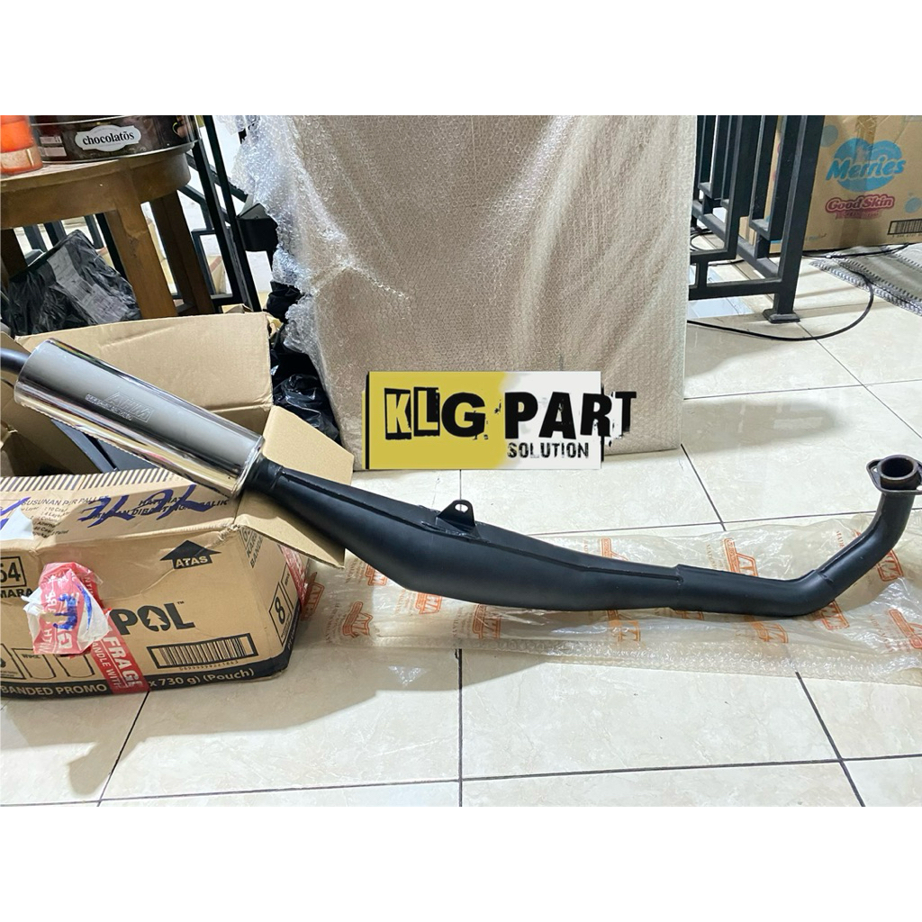 Knalpot AHM Yamaha Rx King Rxking Generasi 1 Gen1 Original AHM Malaysia