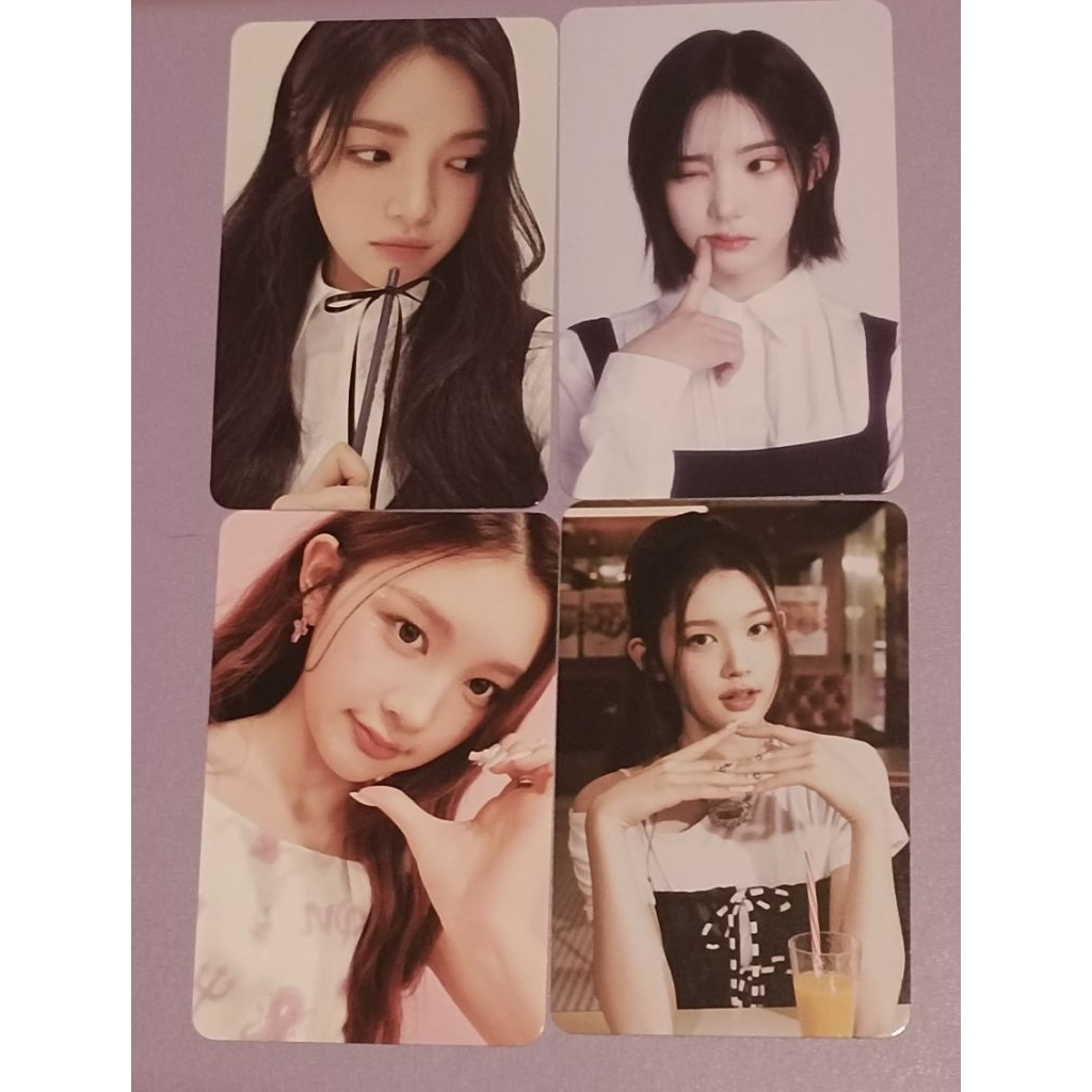 OFFICIAL TRADING CARD HEARTS2HEARTS FOCUS FOURHEARTS CLUB JIWOO YUHA A NA KPOP MURAH