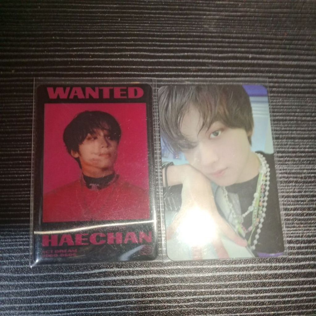 Photocard Haechan Official Glitch Mode