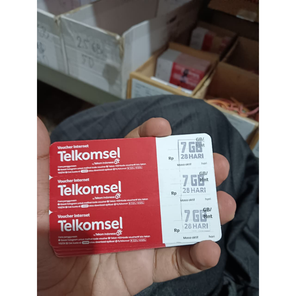 V Telkomsel 7Gb 28D