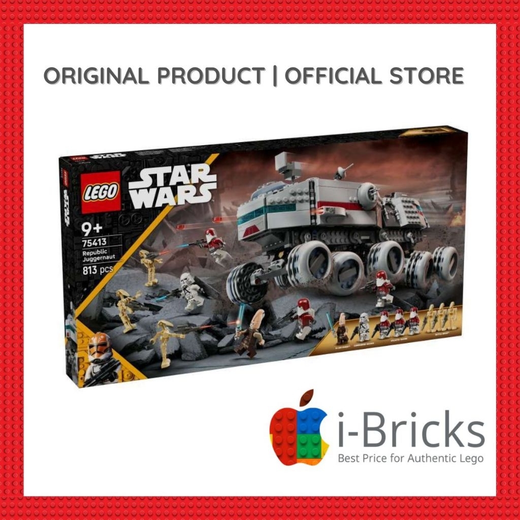 Lego Star Wars 75413 Republic Juggernaut Original
