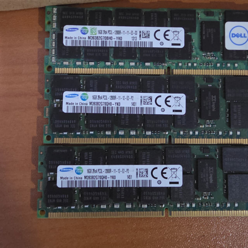 RAM  SERVER 16 GB PC3L DDR 3 12800R