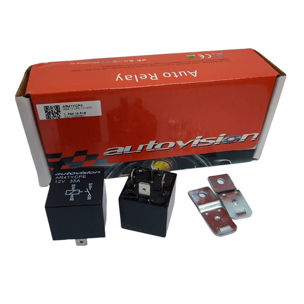 MICROZEN RELAY 4 KAKI - 41 12V 40A AUTOVISION