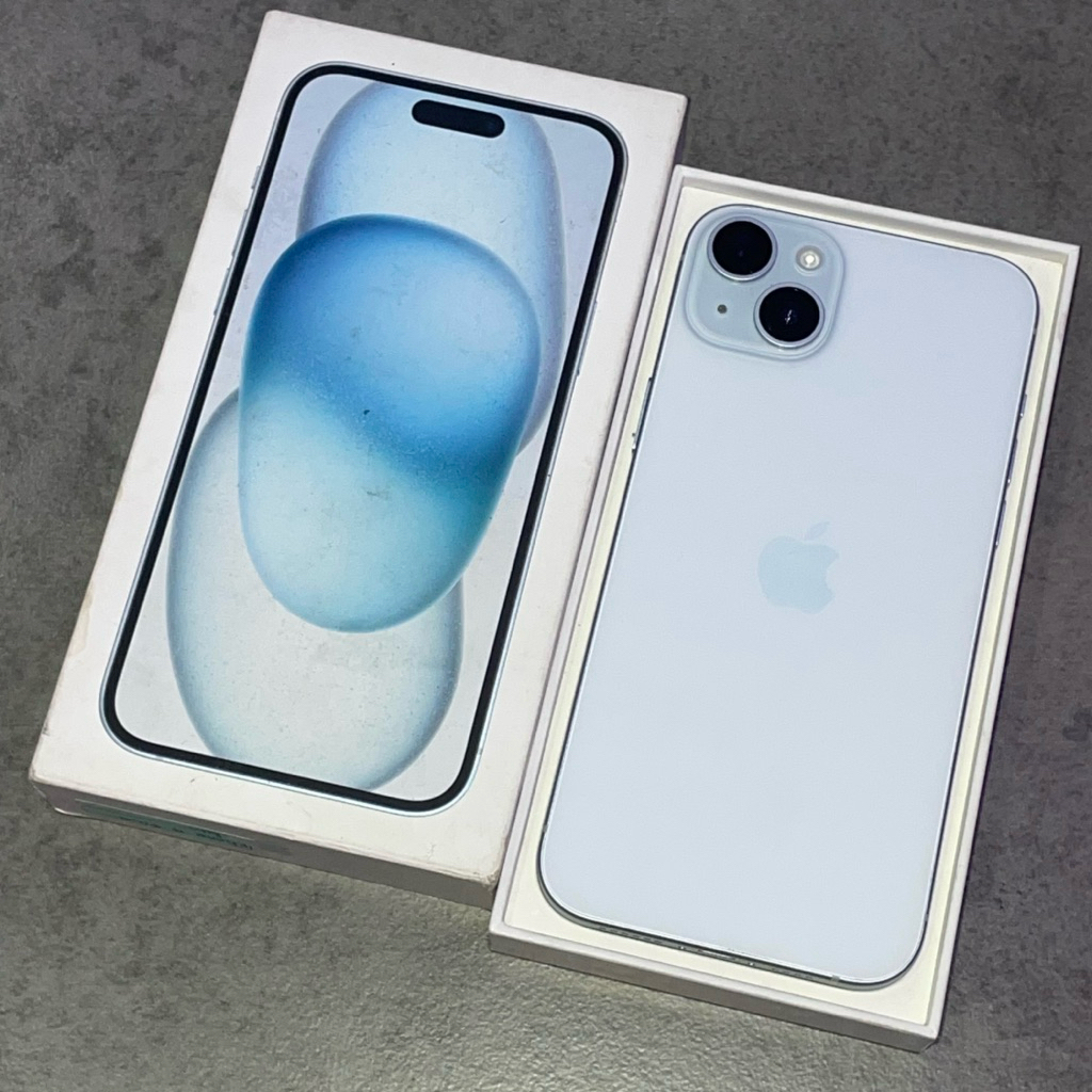IPHONE 15 PLUS 128GB SECOND IBOX GARANSI ON