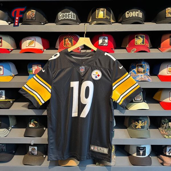 Jersey Nike NFL Pittsburg Steelers Smith-Schuster #19 Jersey Original