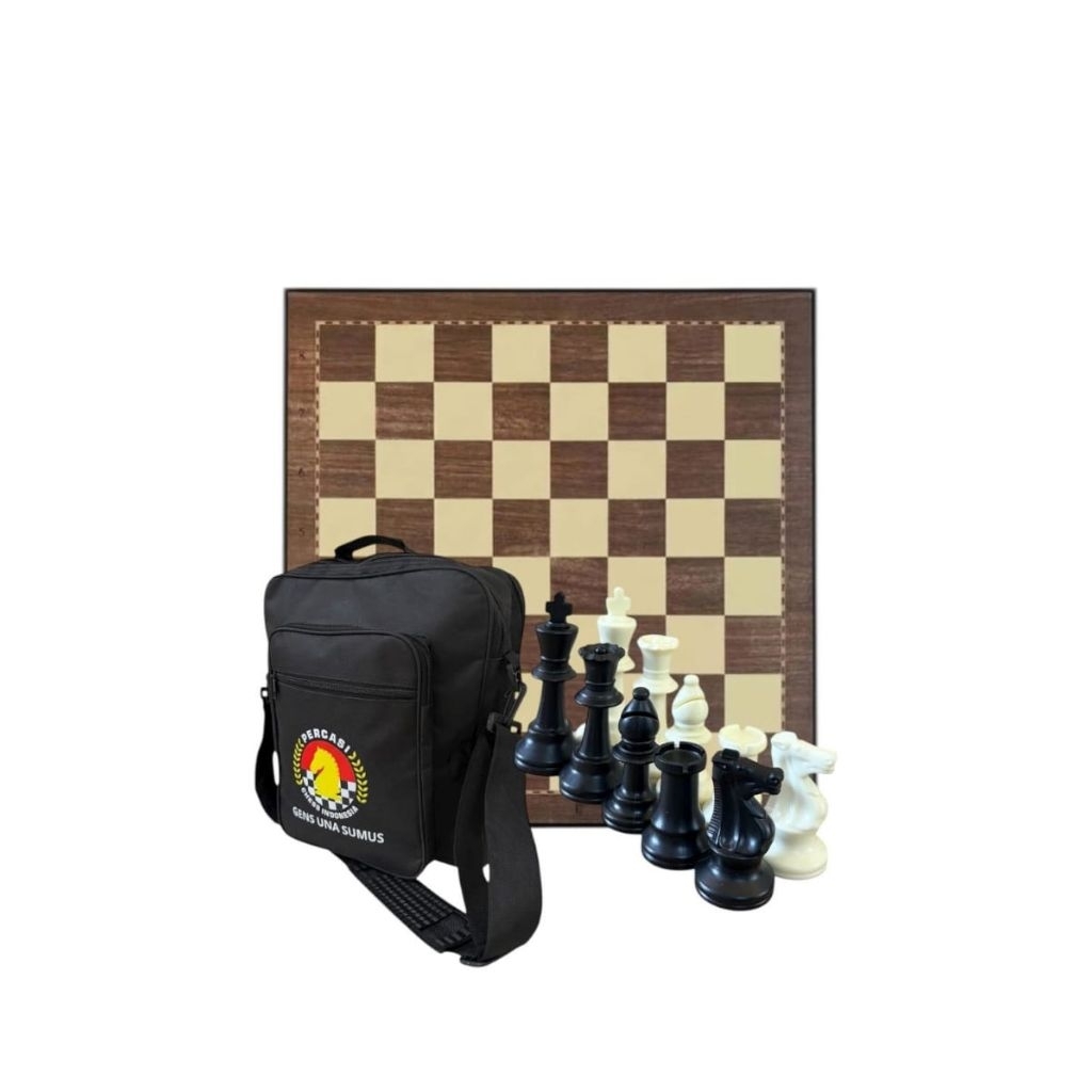 Paket Hemat Catur Plastik Premium Lengkap Standar Internasional