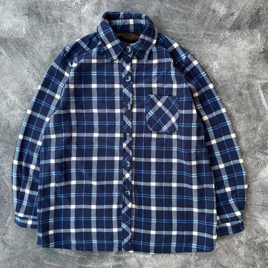 kemeja Flannel Sherpa
