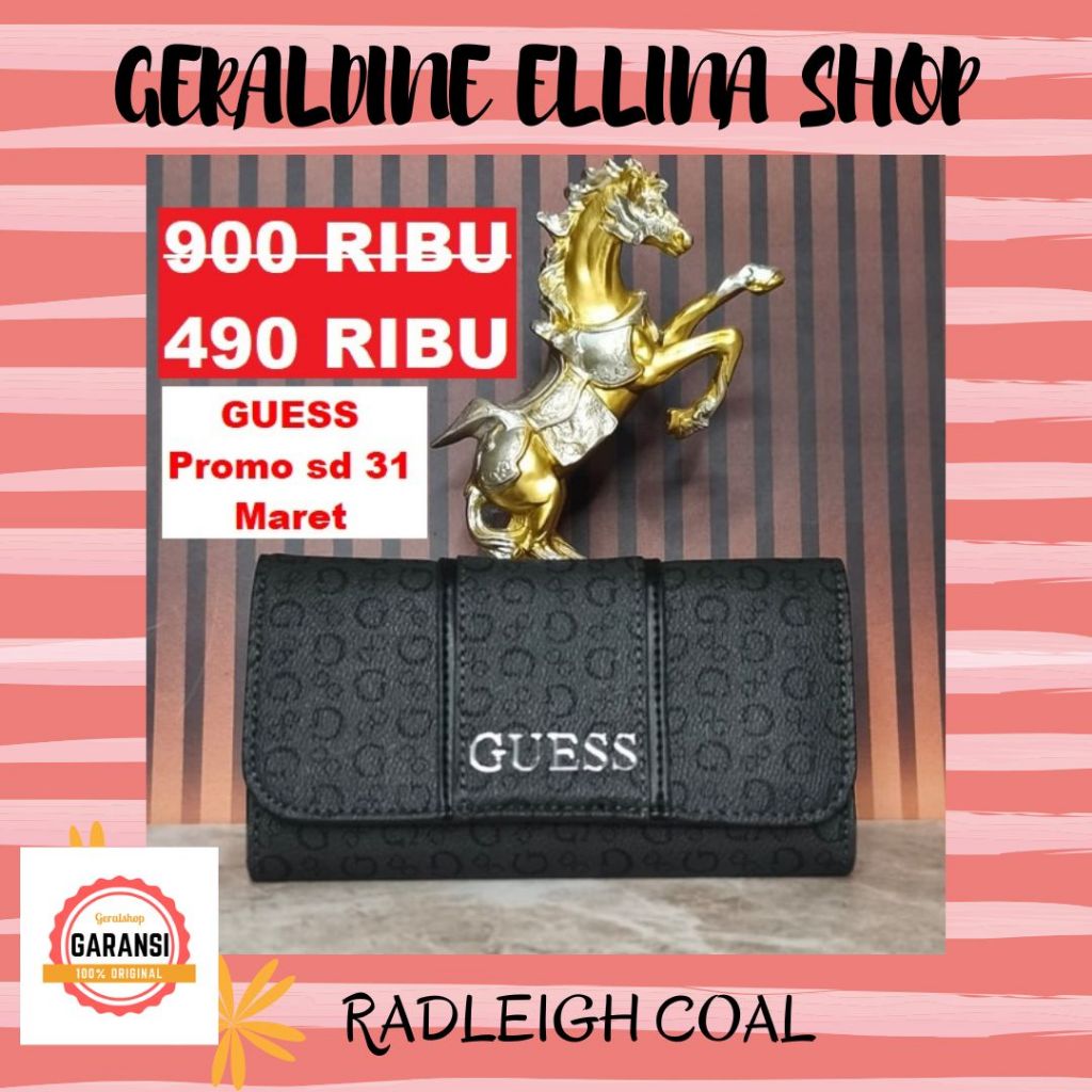 Dompet guess wanita 100% original seri LAUREL Medium