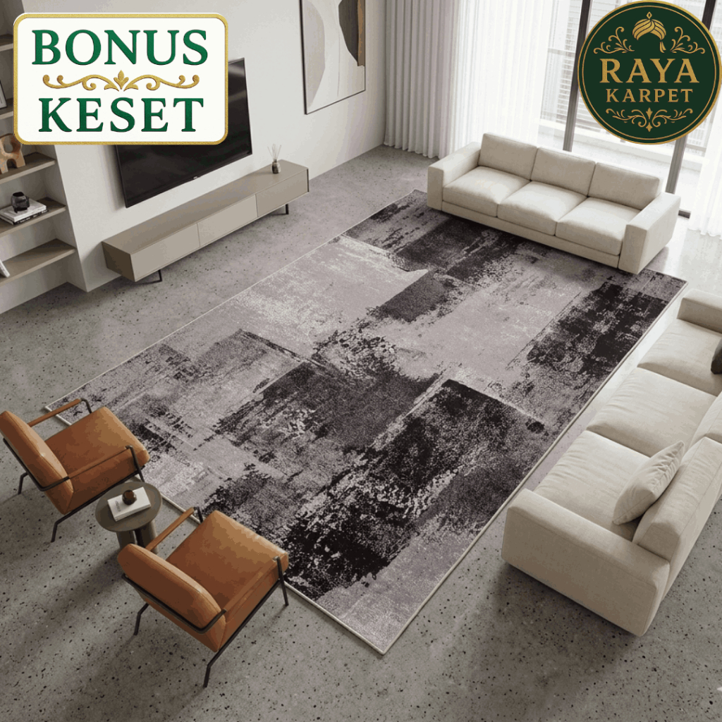 Karpet Lantai Aesthetic | Karpet Ruang Tamu 200x300 180x250 120x200 Tebal Lembut Raya Karpet