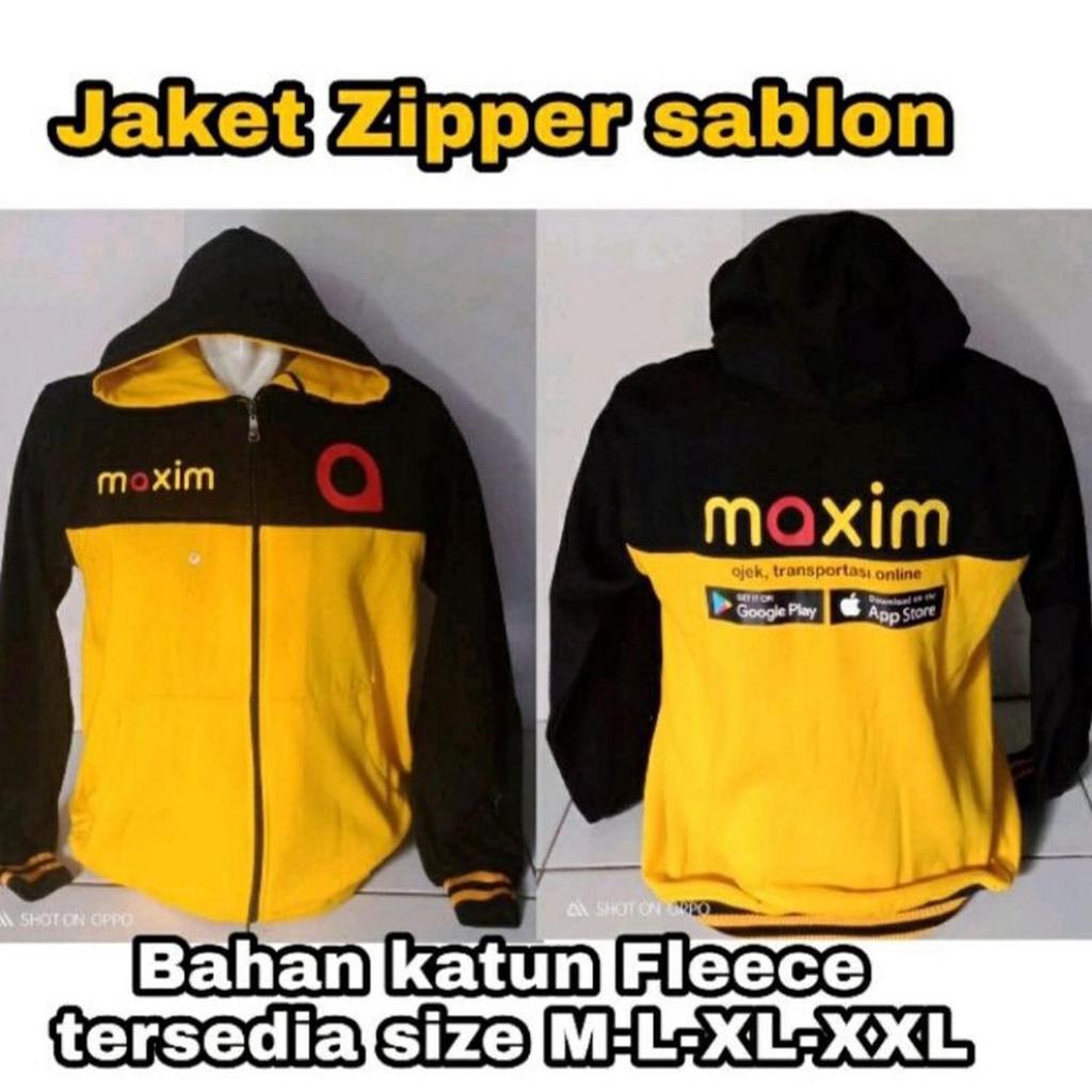 Jaket Hoodie SLETiNG ZiPPER RESLETiNG ZiPER Distro Ojek Transportasi online motor OJOL polos custom 