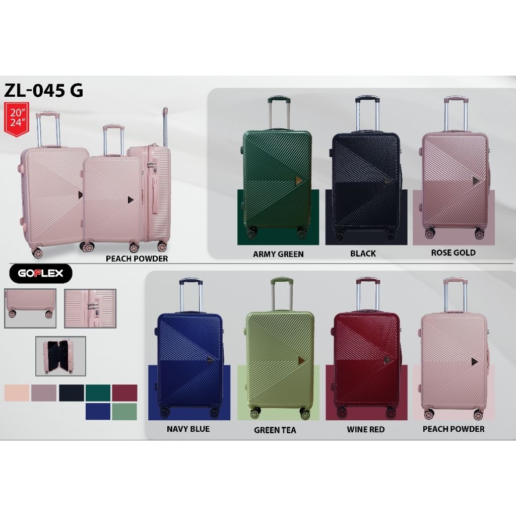 GOFLEX ZL 045G KOPER FIBER GOFLEX 20 & 24 INCH KOPER FIBER ABS GOFLEX PREMIUM