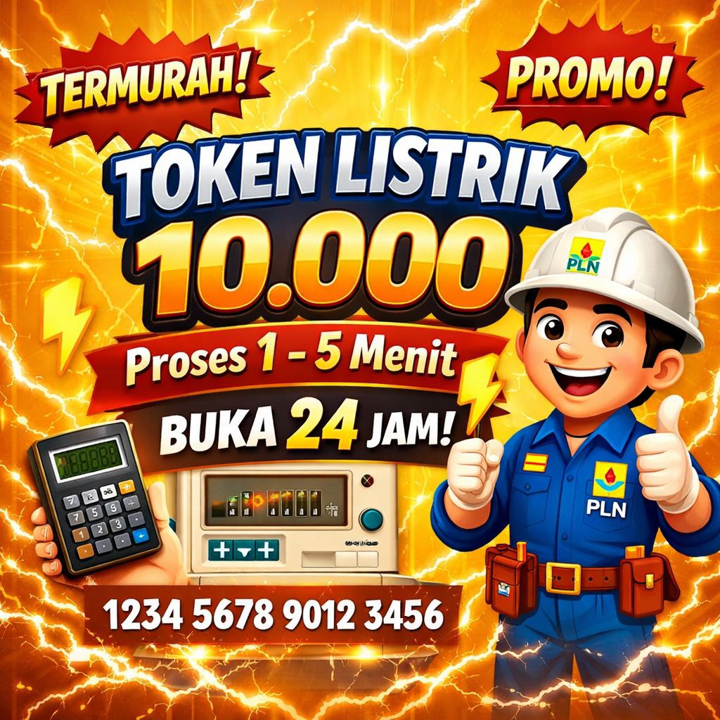 PROMO Token Listrik PLN10 yz