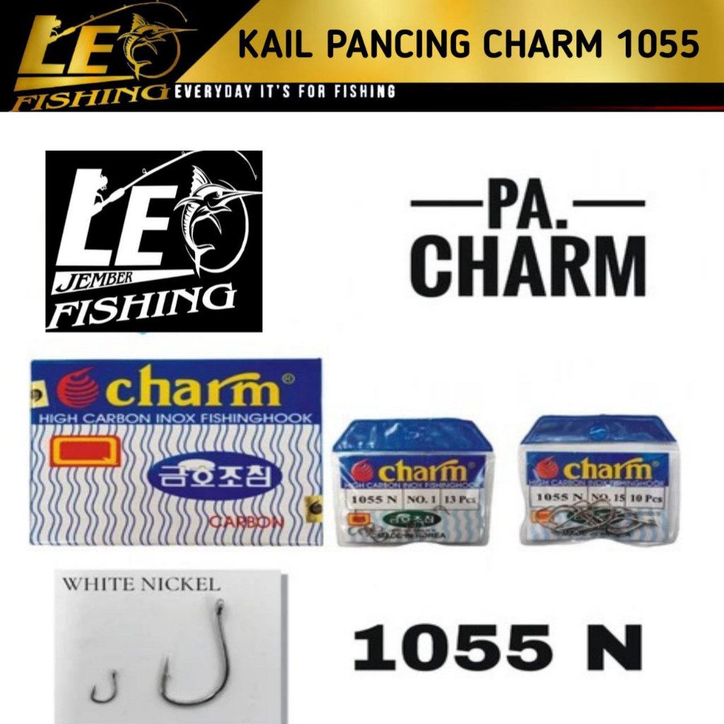 KAIL CHARM 1055 KAIL PANCING TERLARIS TAJAM KUAT