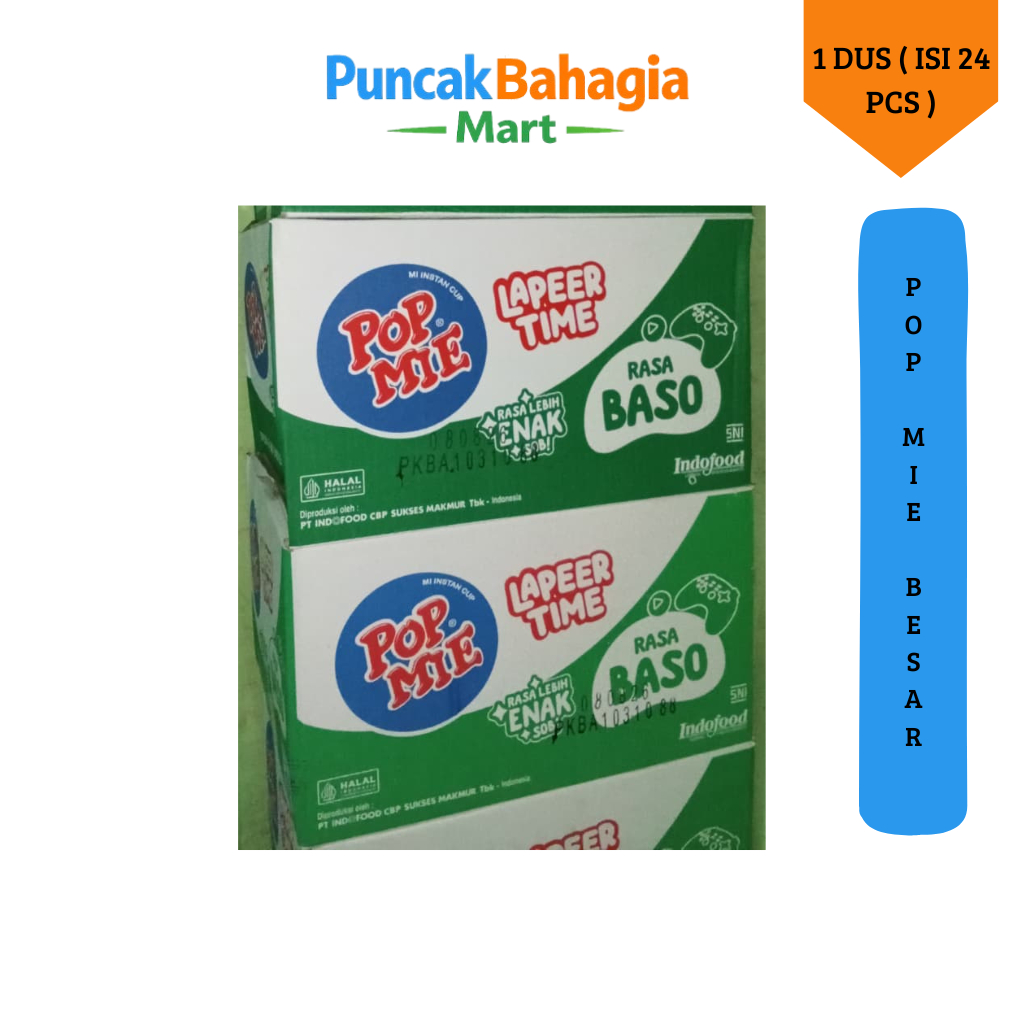 POP MIE BESAR 75 GR ALL VARIAN ( 1 DUS )