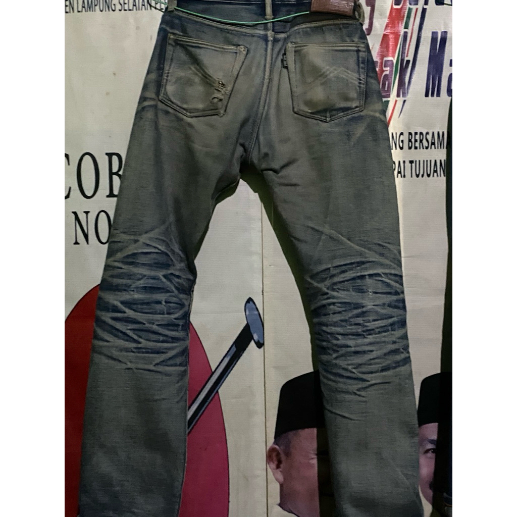 Denim 17oz blue saga