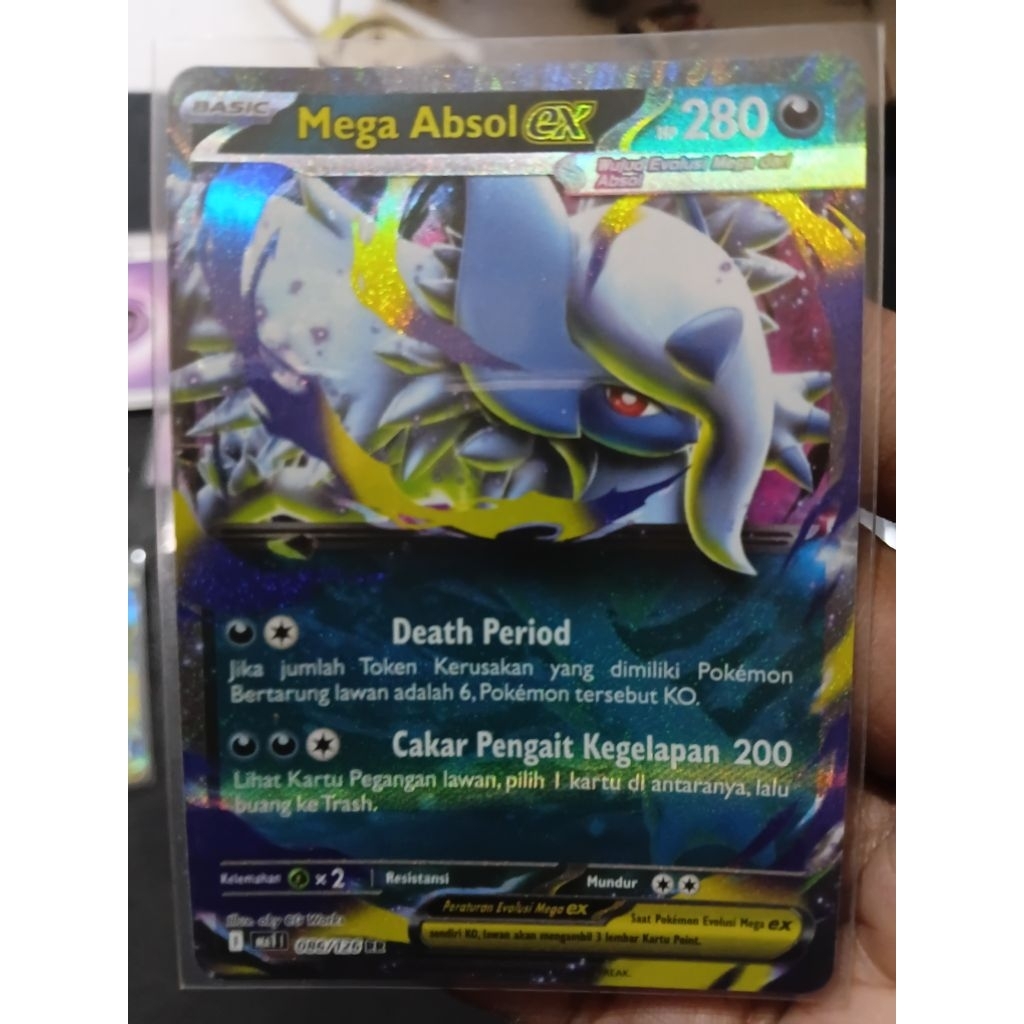 Mega Absol EX  086/126 RR - Edisi Mega Evolusi MA1