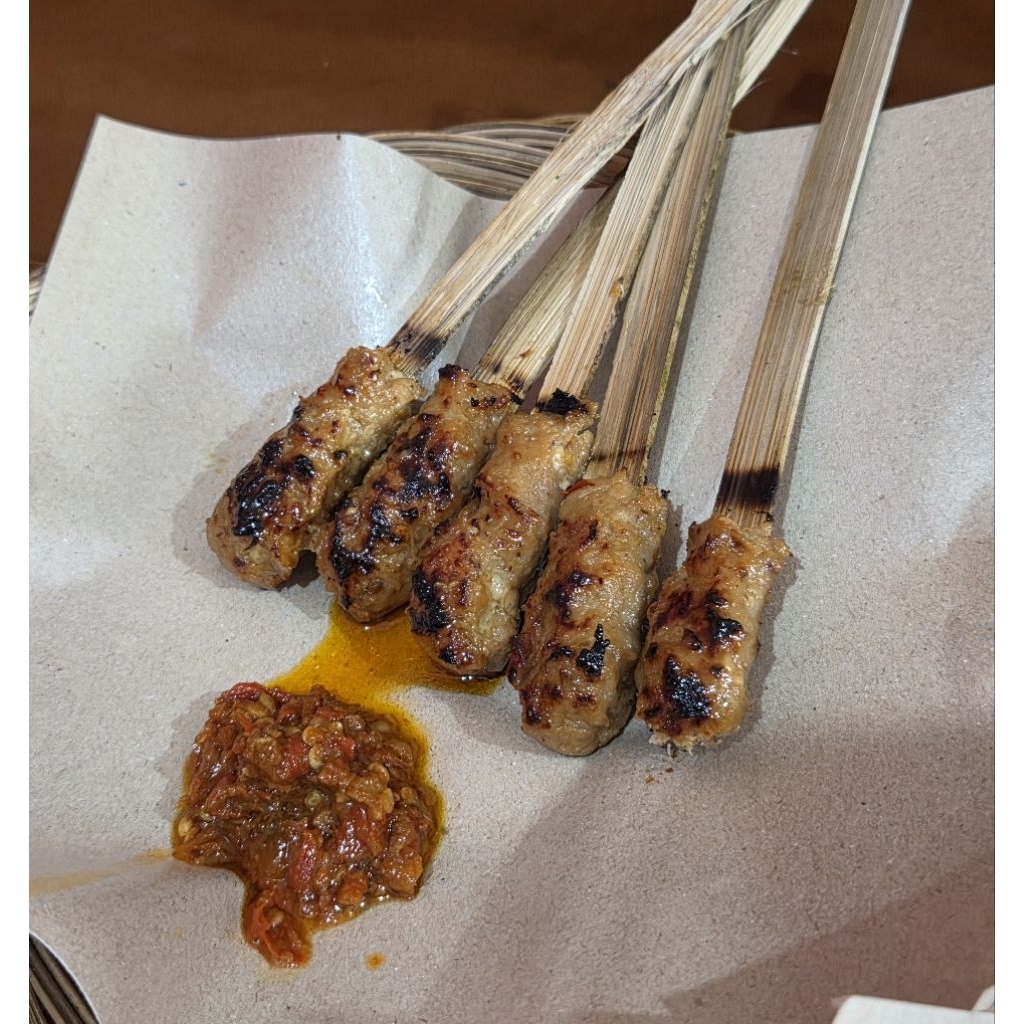 STOCK BARU ORI Sate Lilit Ikan Ari 5pc Oleh Oleh Bali