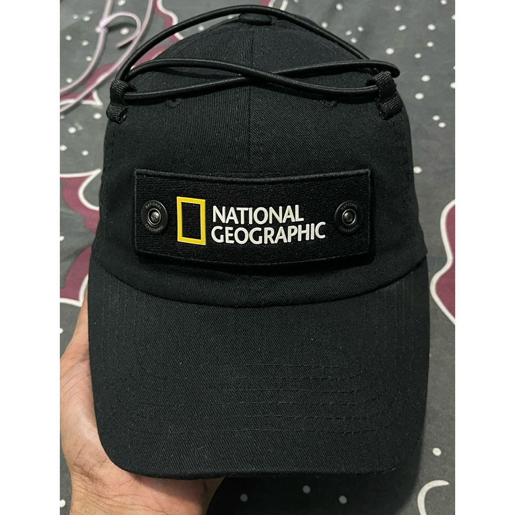topi national geographic rework patch original 11,5cm