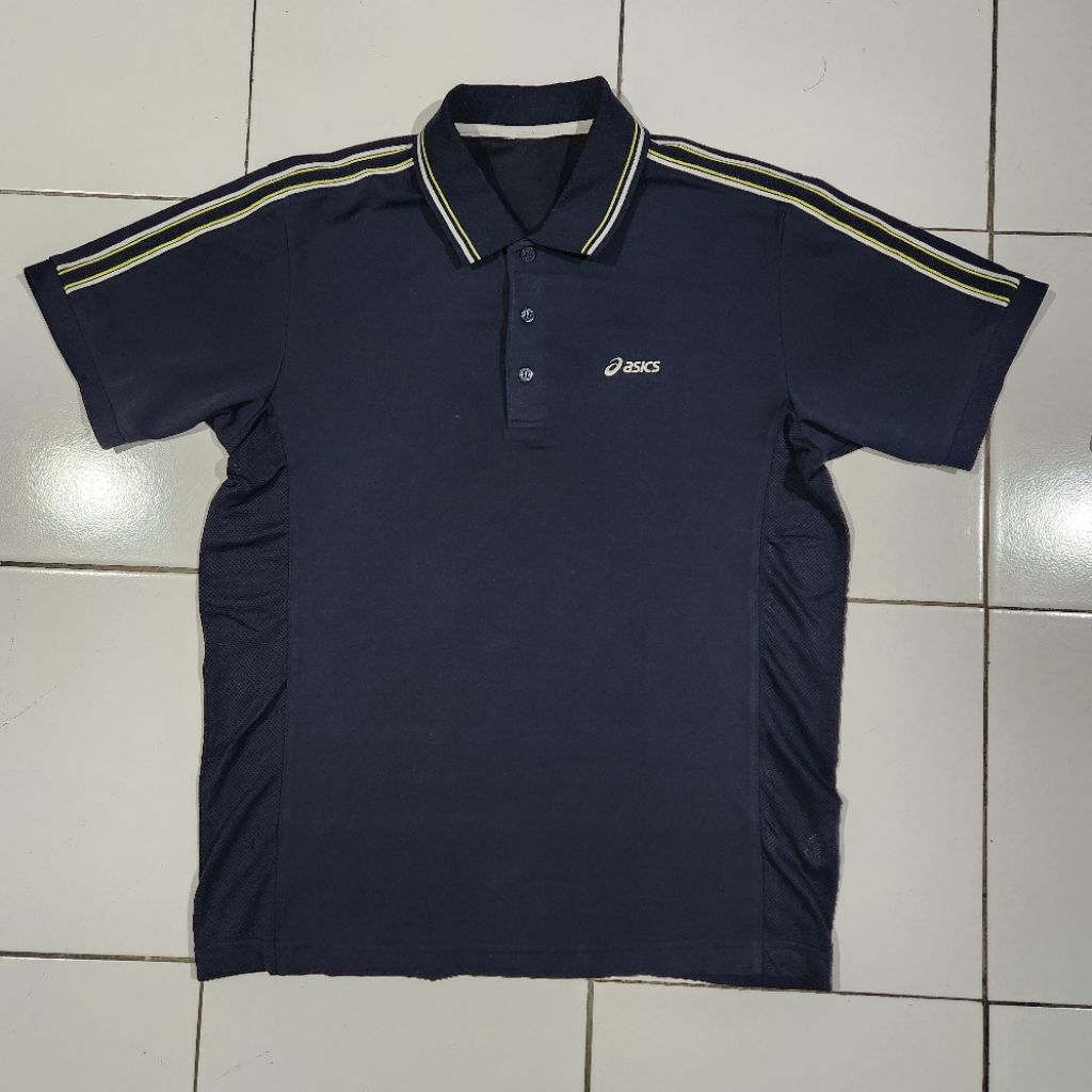 kaos polo asics original second