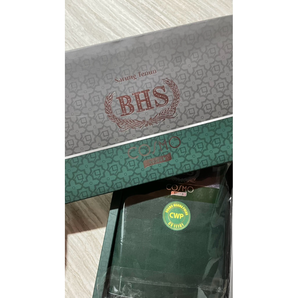 SARUNG BHS COSMO SILVER ORI
