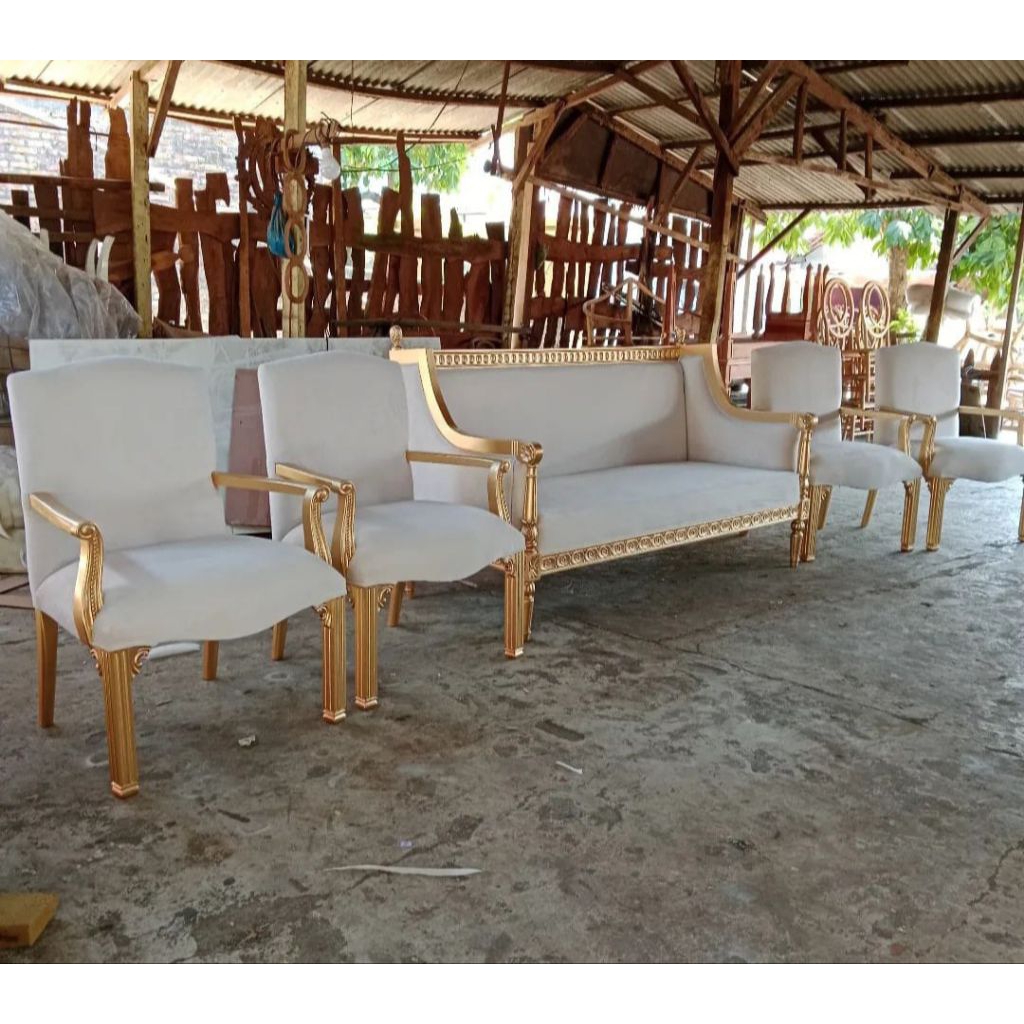 set/kursi/pelaminan/sofa pengantin