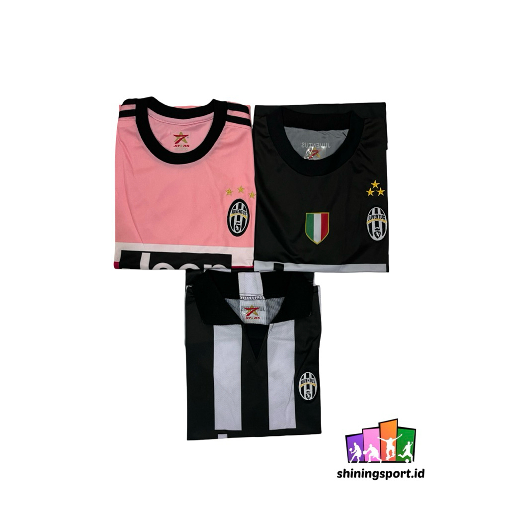Jersey Bola Anak Hingga Remaja Retro Vintage Juventus Home Away 2012-2016 All Size Fit To XL 7 Stars