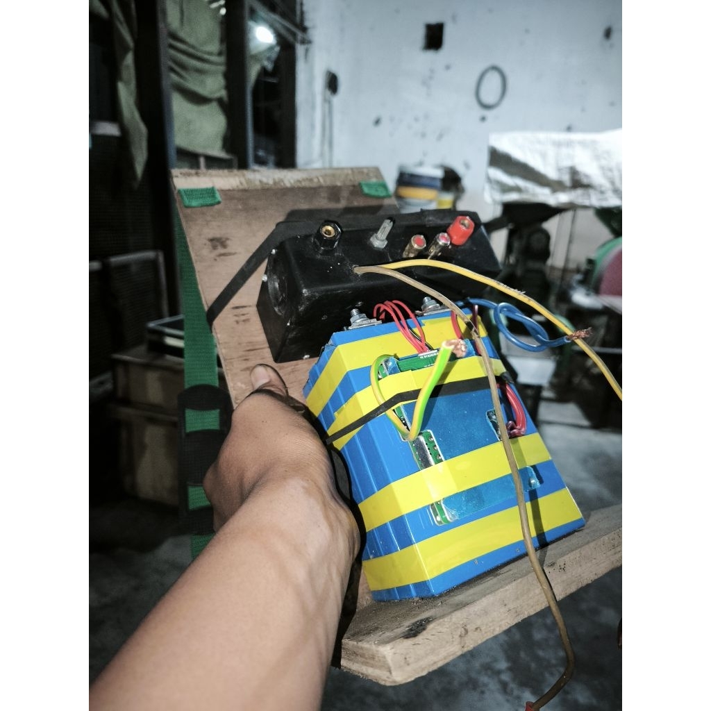 paket setrum PDC 2mosfet+batrai 30ah