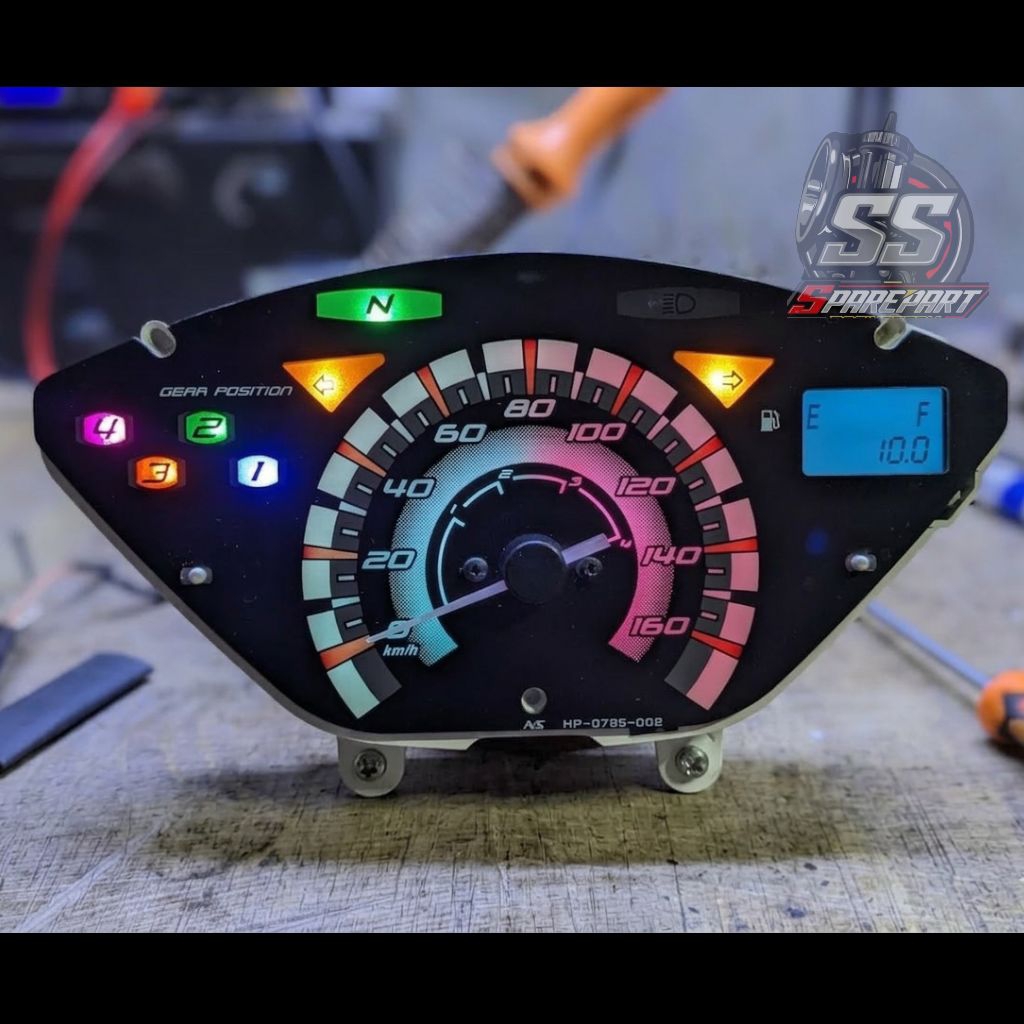 spidometer speedometer honda supra x 125 custom