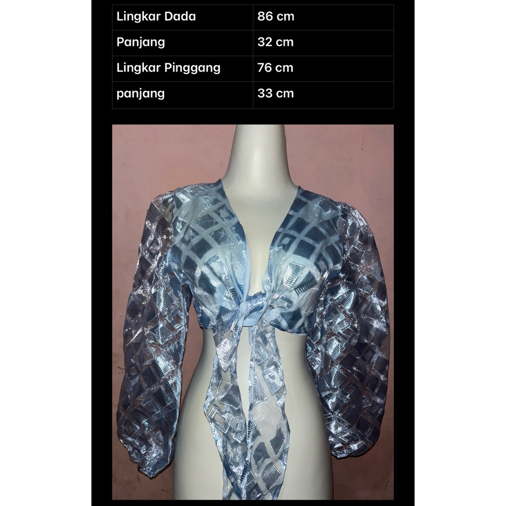 ( Preloved ) Set organza