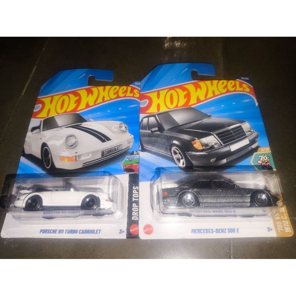 paket hotwheels Porsche & Mercy