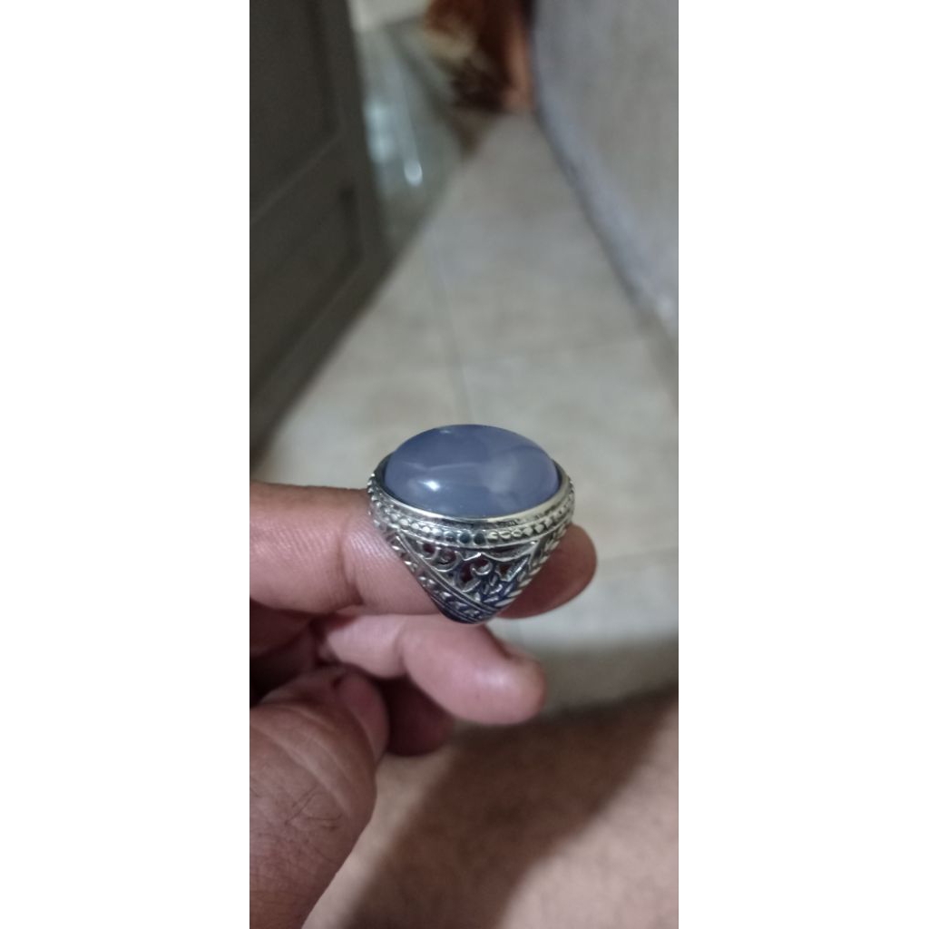 natural biru langit/blue Calcedony