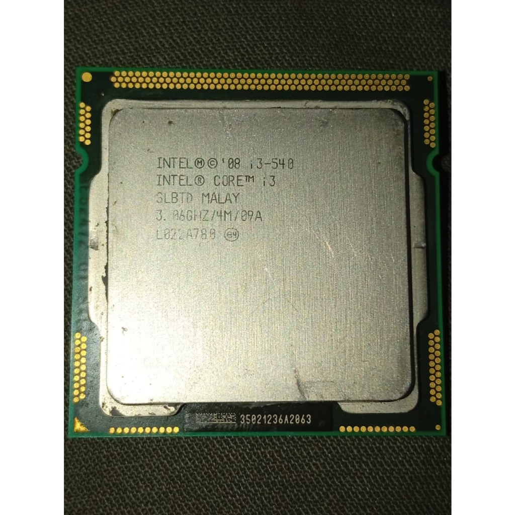 CPU Intel Core i3-540 3.06GHz – Bekas Normal LGA1156