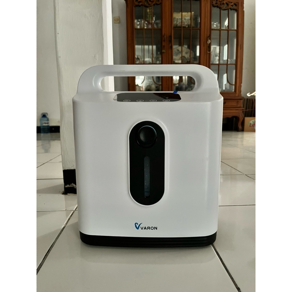 Oxygen Concentrator VARON DF-011 Bekas Like New | Alat Oksigen Portable Rumah | Full Set Murah