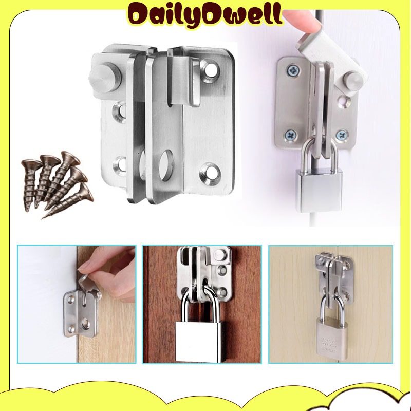 grendel pintu geser stainless/grendel kanan free sekru grendel pintu geser slot pintu geser