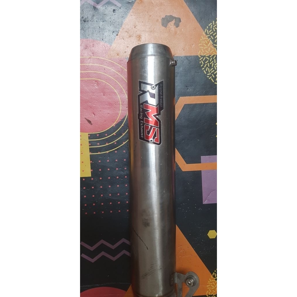 F1ZR, knalpot racing bambu f1zr second