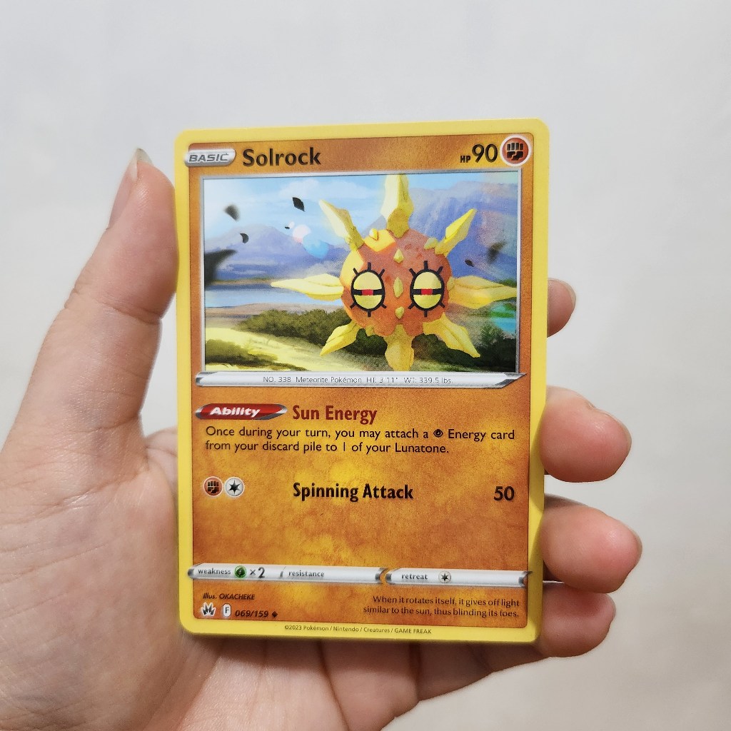 Kartu Pokemon TCG English Indonesia - Solrock