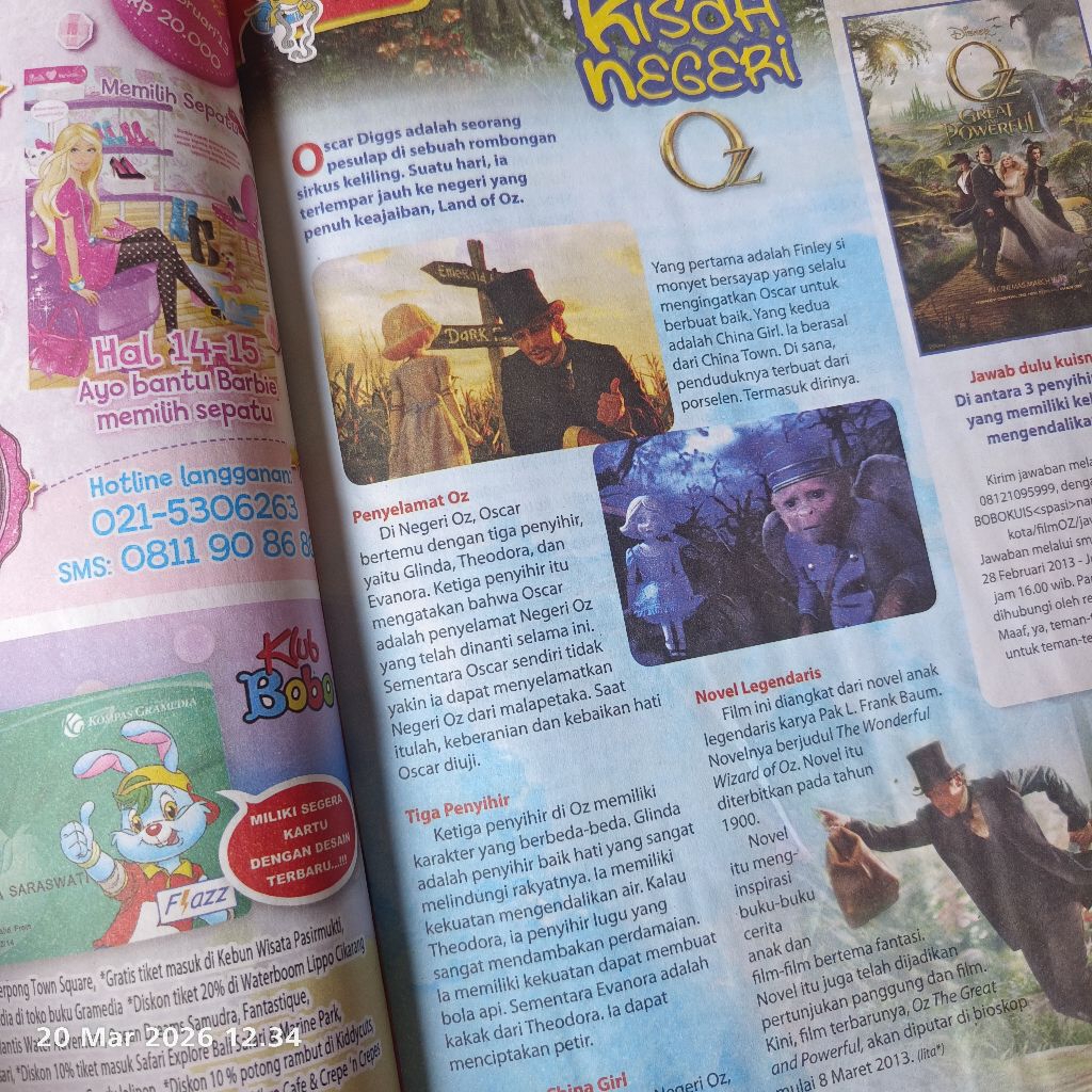 Majalah Bobo Edisi Random