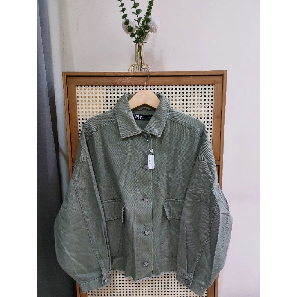 Jacket Jeans Brand Zara