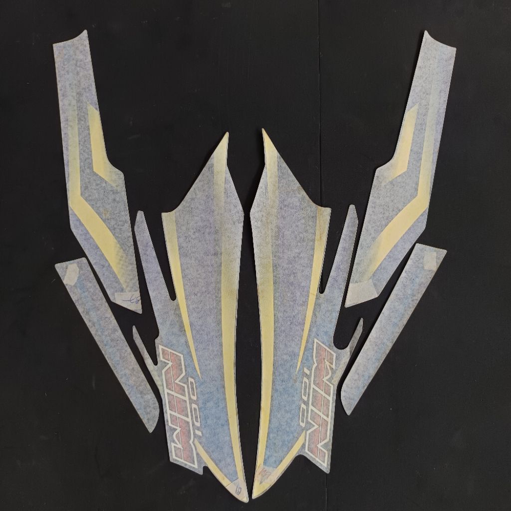 Stiker Striping sticker Honda Win Original