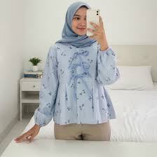 ANB - ZER SEAJY TOP BLUS / SEAJY BLOUSE MODEL PITA / BLUS ADA PITA / BLOUSE KEKINIAN / ATASAN WANITA