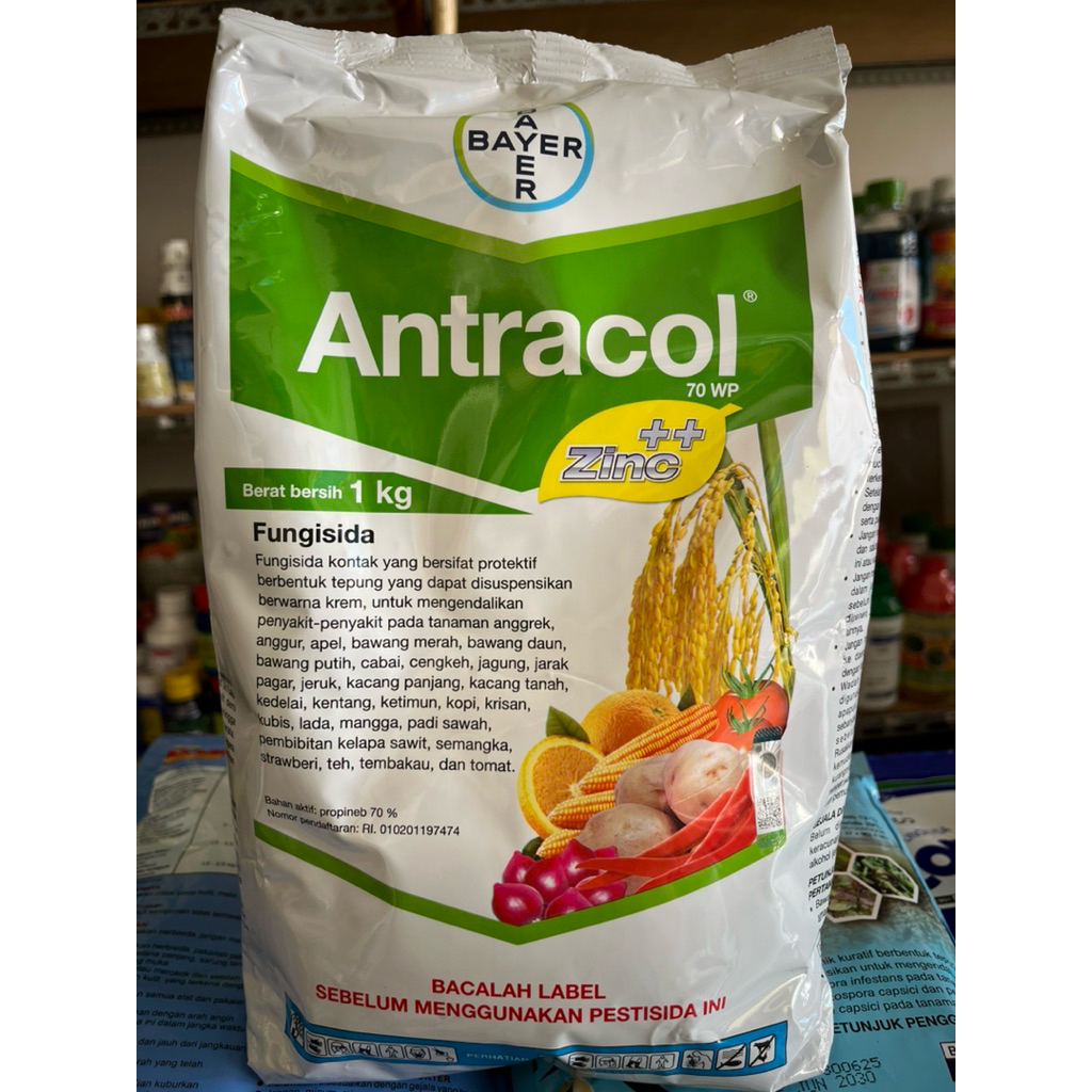 Fungisida Antracol 70 WP 1 kg Fungisida Kontak Protektif