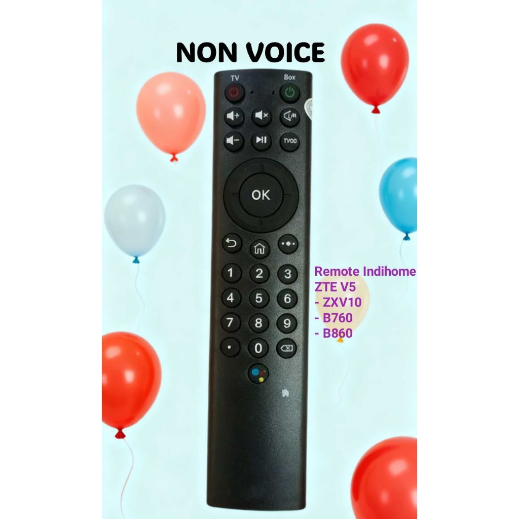 Remote STB Android ZTE ZXV10, B760, B860 V5 Android TV Box Indihome
