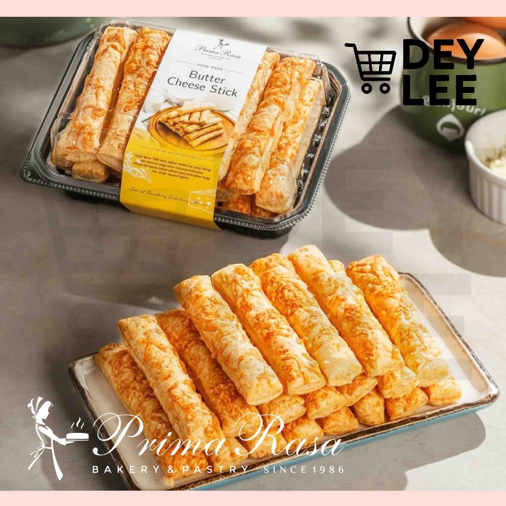 PRIMARASA Homemade Butter Cheese Stick Puff Pastry Oleh-Oleh Bandung