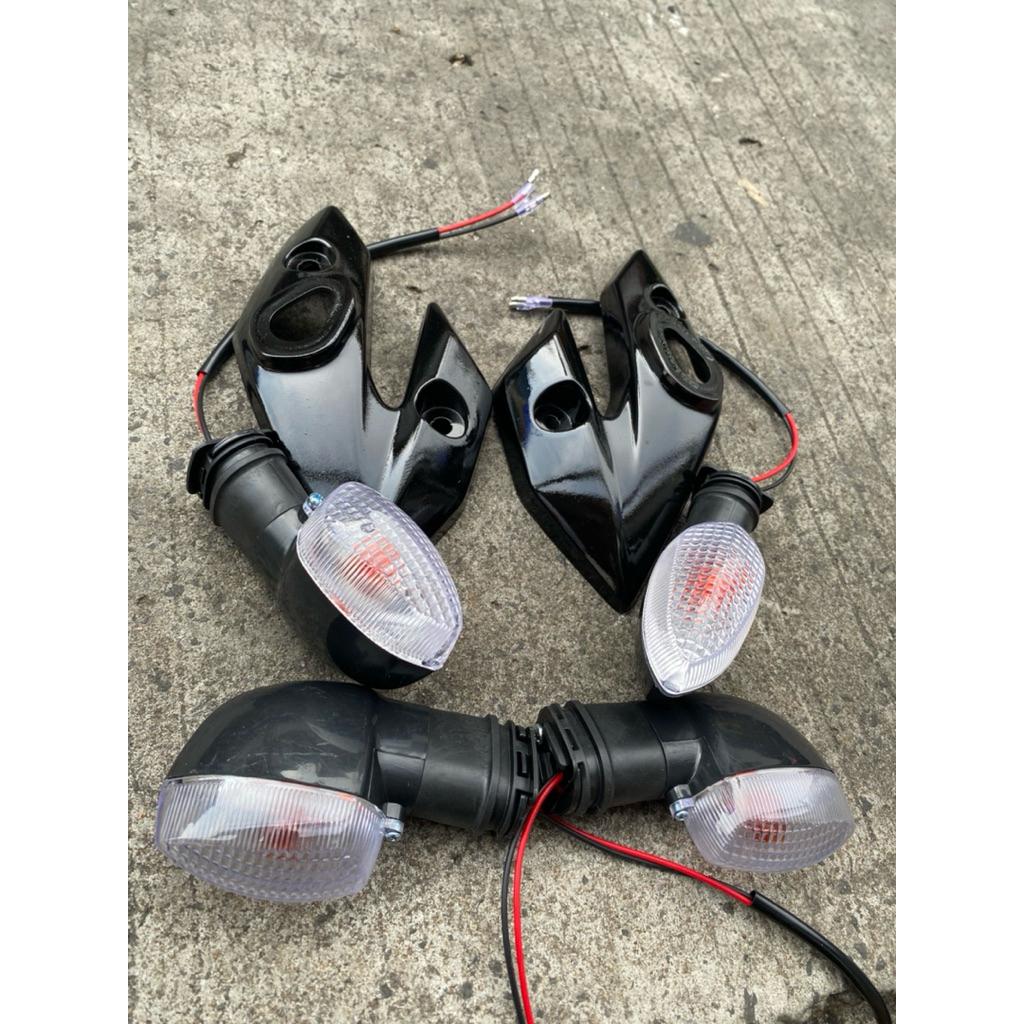 Lampu Sen Sein Vixion Old Plus Kupingan Hitam Lampu Sen Depan Blakang Vixion Old Mirip Ori