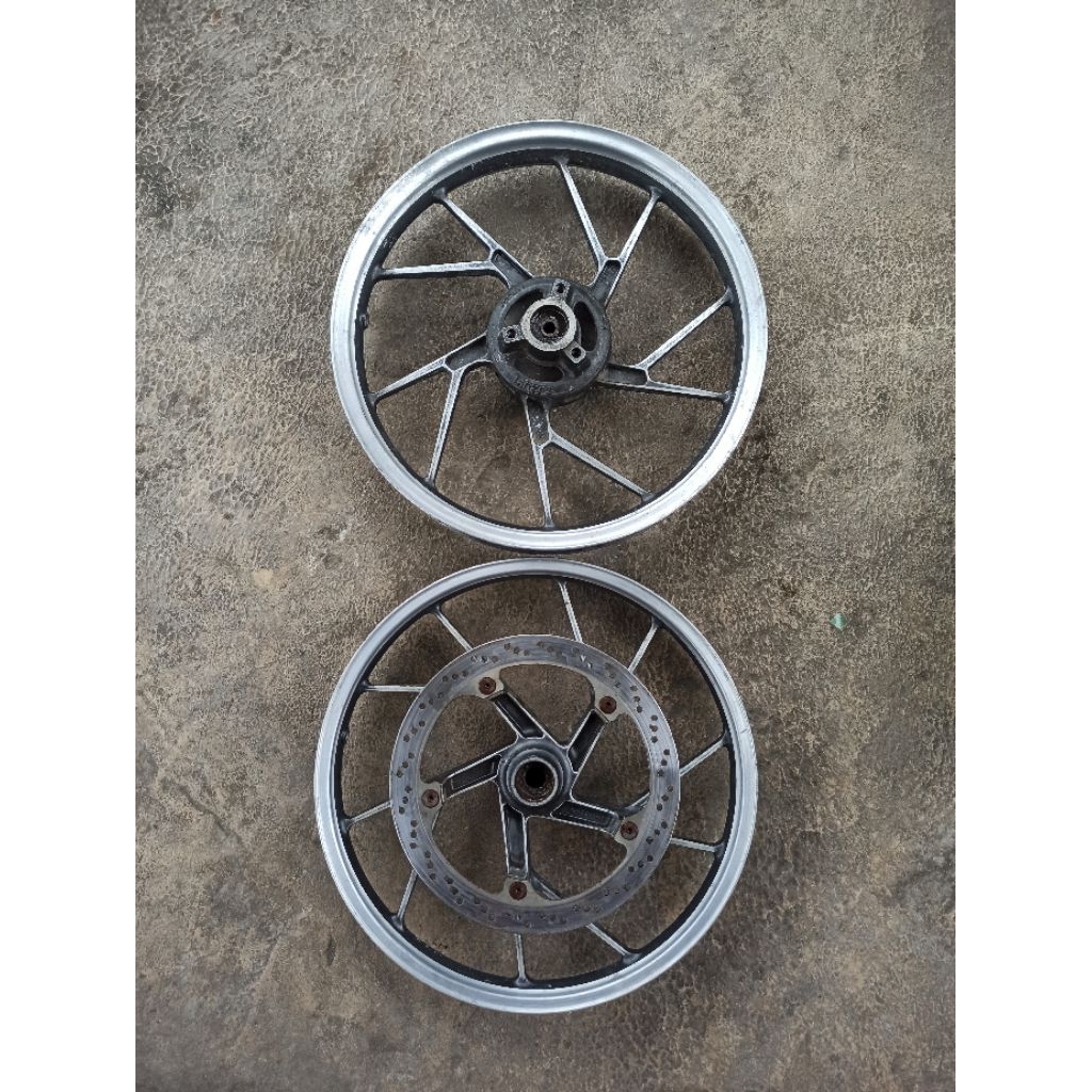 Pelek Velg Satria Fu 150 Depan Belakang Original Bekas